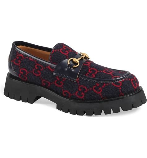 wool loafers gucci|gucci loafers nordstrom.